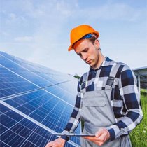Solar panel installation in Kochi